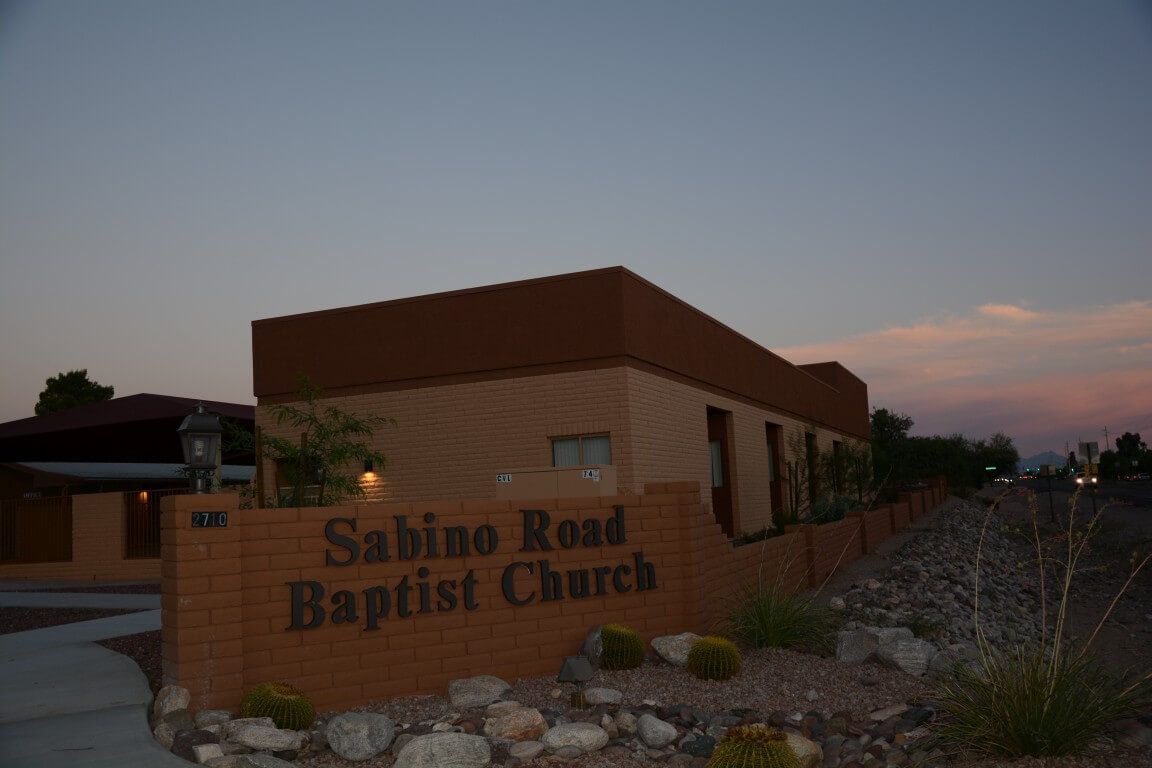 Sabino Canyon Baptist Church Painting Tucson