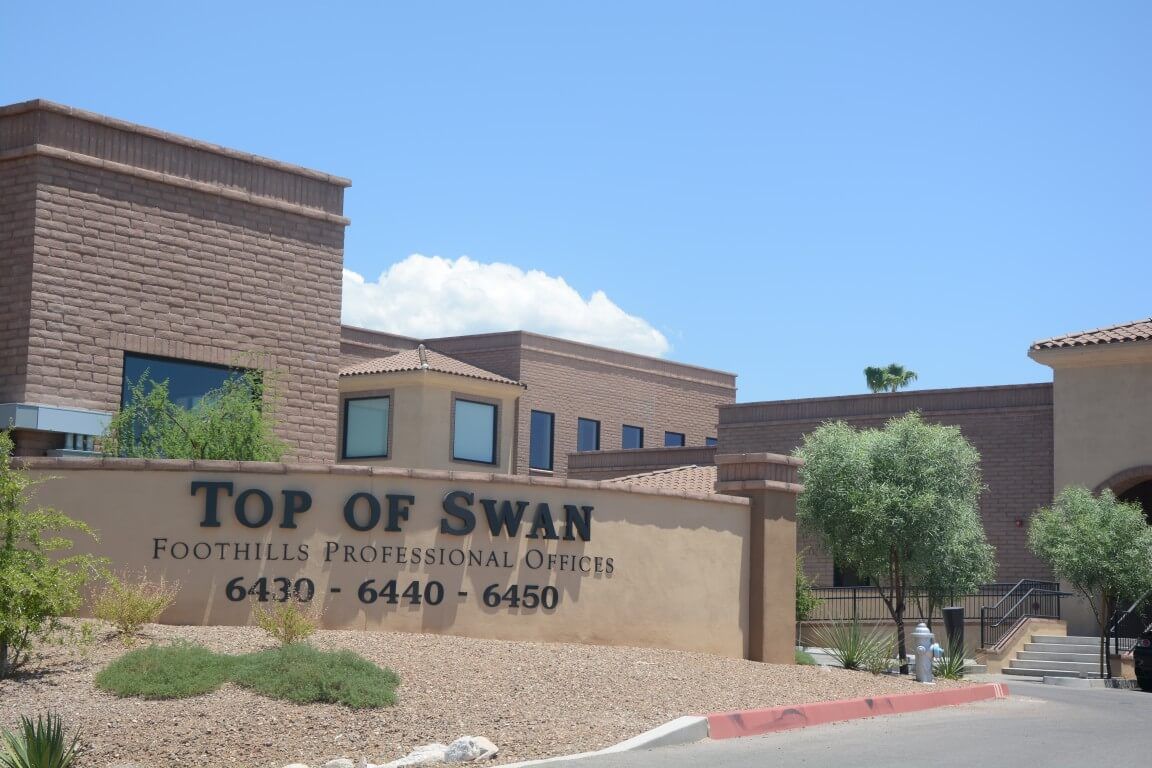 Top of Swan Tucson Commercial Painting