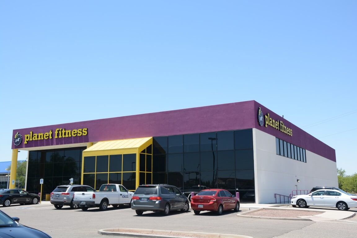 Planet Fitness Tucson Commercial Painting