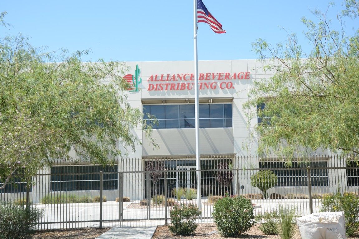 Alliance Beverage Tucson Exterior Painting