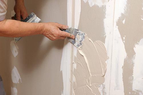 Drywall repairs being done in Phoenix