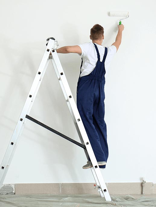 Interior Painting Job being done in Phoenix