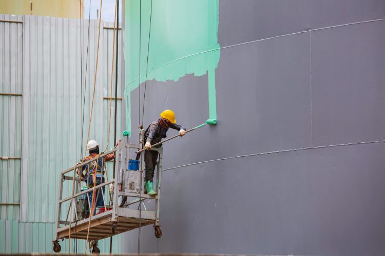 commercial building painting